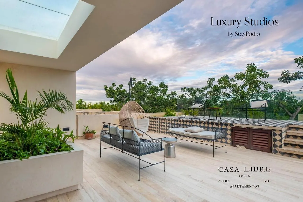 Casa Libre - Incredible Huge Condo With Private Pool And Terrace In Aldea Zama By Staypodio 301 Tulum